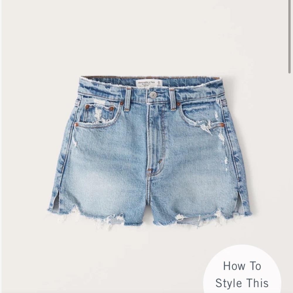 Abercrombie high waisted shorts